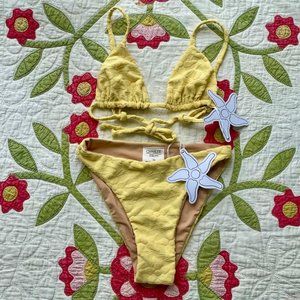 Charlee Swim Yellow Bikini Set